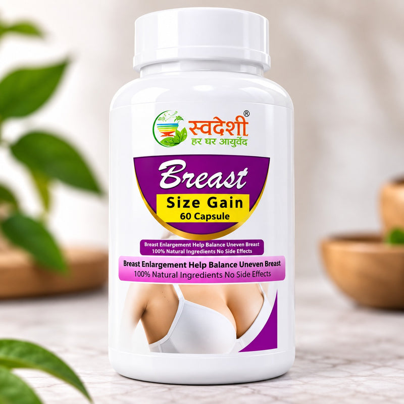 Swadeshi Breast Size Gain Capsule - 60 Capsules